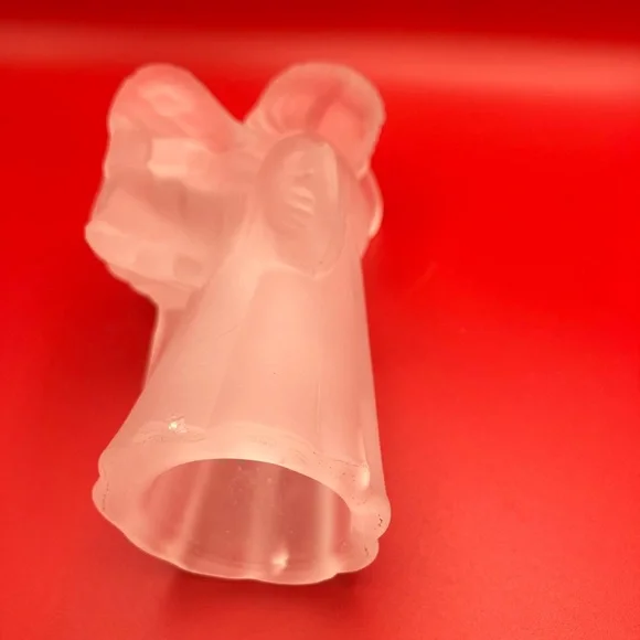 Frosted Glass Angel Figurine - Picture 5 of 7